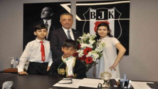 Beşiktaşta temsili başkan Yusuf Mert Dönmez oldu