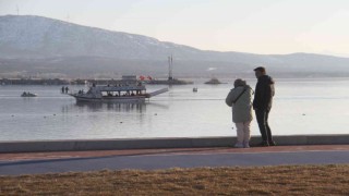 Beyşehir Gölünde tekne turları başladı