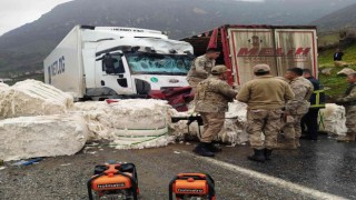 Bitliste meydana gelen trafik kazasında 1 kişi yaralandı