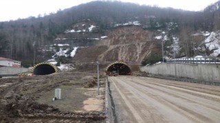 Bolu Dağı Tünelinde çalışmalar sürüyor