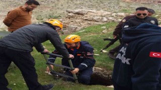 Boş su kuyusuna düşen genç AFAD ekipleri tarafından kurtarıldı