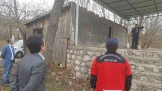 Bozağaç Yaylası içindeki bina talan edildi