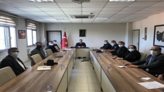Burhaniyede, cezaevleri ilçe güvenlik değerlendirme toplantısı