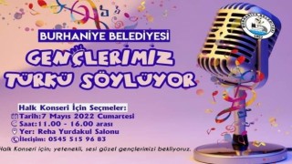 Burhaniyede Gençlerimiz Türkü Söylüyor konseri