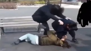 Bursada genç kıza saldıran abla ve kardeşi yakalandı