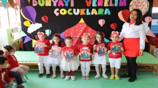 Büyükşehir kreşlerinde 23 Nisan coşkusu