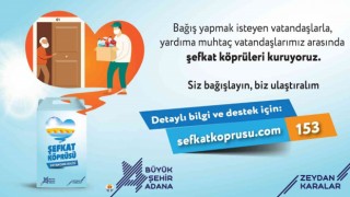 Büyükşehir Şefkat Köprüsü kuruyor