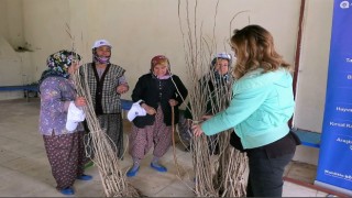 Büyükşehirden ipekböceği yetiştiricilerine destek