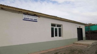 Caminin uçan çatısı yeniden onarıldı