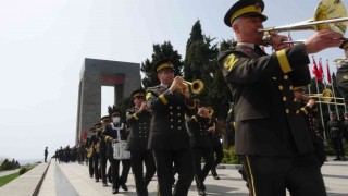 Çanakkale Kara Savaşlarının 107. yıl dönümü tören provası yapıldı