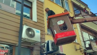 Çanakkalede kedi kurtarma operasyonu