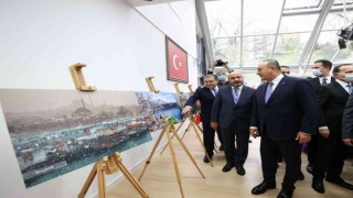 Çavuşoğlu, Brükselde Türkiye Güzellikleri Sergisinin açılışını yaptı
