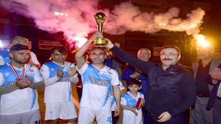 Ceylanpınarda futbol turnuvası sona erdi