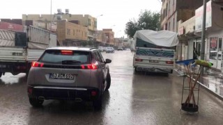 Ceylanpınarda yağmur sürprizi