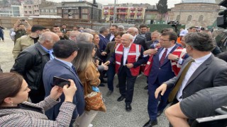 CHP Lideri Kılıçdaroğlu, Unkapanı, Süleymaniye ve Yerebatan Sarnıcında incelemelerde bulundu