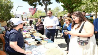 Çiğlide Üretici Kadın Pazarı açıldı