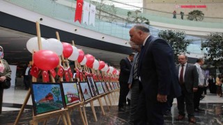 ‘Çocuk Gözünden Tren isimli resim sergisi Ankara Tren Garında ziyaretçilerini bekliyor