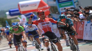 Cumhurbaşkanlığı Türkiye Bisiklet Turunun altıncı etabını Alexander Caleb Ewan kazandı