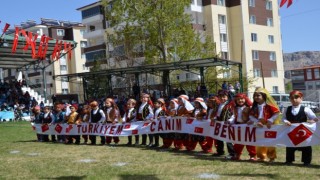 Darendede 23 Nisan coşkusu