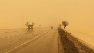 Denizliye toz taşımını ve fırtına uyarısı