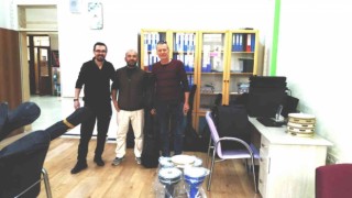 Dereköy Şehit Fatih Seven İlk ve Ortaokuluna müzik aletleri ve bilgisayar