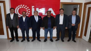 DİSİDER yönetimi İHA Bölge Müdürü Kantarcıoğlu ile bir araya geldi
