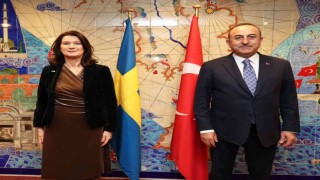 Dışişleri Bakanı Çavuşoğlu, İsveç Dışişleri Bakanı Linde ile bir araya geldi
