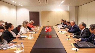 Dışişleri Bakanı Çavuşoğlu, Kanadalı mevkidaşı Joly ile bir araya geldi