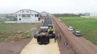 Döşemealtında yol yapım çalışması