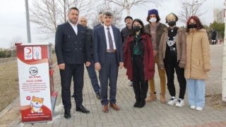 DPÜde sokak hayvanları için mamamatik uygulaması