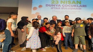 Dünya çocukları Eyüpsultanda iftar sofrasında buluştu