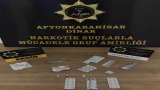 Durdurulan kamyonda eroin ve uyuşturucu hap ele geçirildi