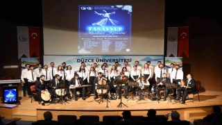 Düzce Üniversitesinde tasavvuf musikisi konseri düzenlendi
