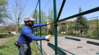 Düzcede parklar yenileniyor
