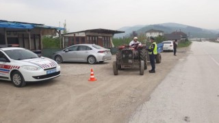 Düzcede tarım araçları denetlendi