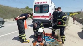 Edirne'de Tek Taraflı Trafik Kazasında 1 Kişi Öldü