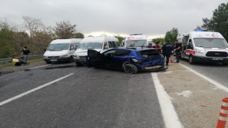 Elazığda trafik kazası: 5 yaralı