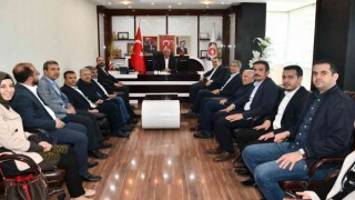 Ergin ve beraberindekiler ATSOyu ziyaret etti