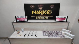 Erzincanda uyuşturucu satıcılarına yönelik operasyonda 2 kişi tutuklandı