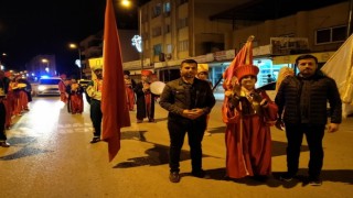 Erzinli vatandaşlar mehter marşı ile sahura kalktı