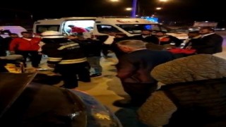Erzurumda trafik kazası: 4 yaralı
