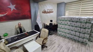 Erzurumlular Derneğinden ramazan öncesi 400 adet yardım kolisi