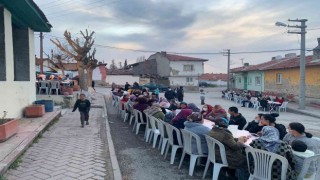 Eskişehirin en eski yerleşim yerinde iftar yemeği
