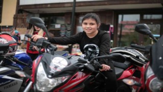 Eskişehirli motosiklet tutkunları 23 Nisanı kutladı
