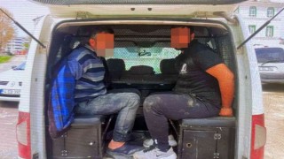 Esnafı tehdit edip haraç talep etmişlerdi tutuklandılar