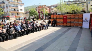 Ev hanımları arıcılık kursunu bitirdi, ilk kovanlar hediye edildi