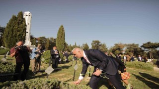 Fransız Askeri Mezarlığında anma töreni yapıldı