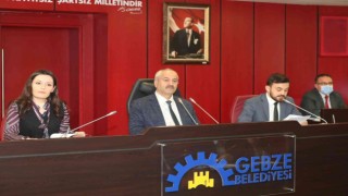 Gebze Belediyesinin nisan ayı meclisi yapıldı