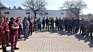 Gedizde orman yangınları ile mücadele eğitimi