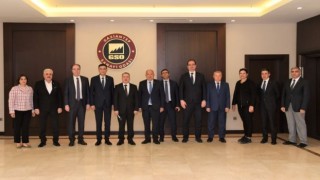 Gelir İdaresi Başkan Yardımcısı Gözübüyük ve beraberindeki heyetten GSOya ziyaret